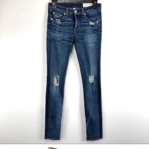 Rag & Bone La Paz Distressed Skinny Jeans